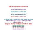 Chuyên đề ôn thi học sinh giỏi Toán 8 Chia hết